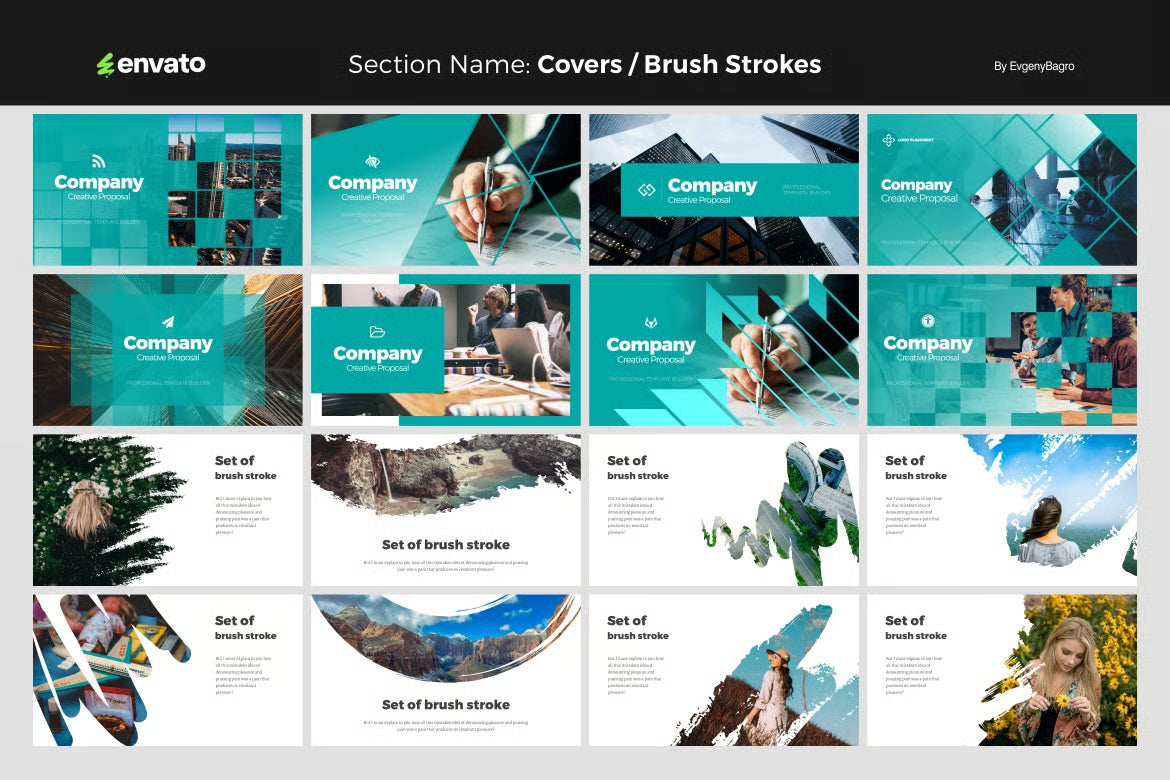 Company Creative Proposal Infographics