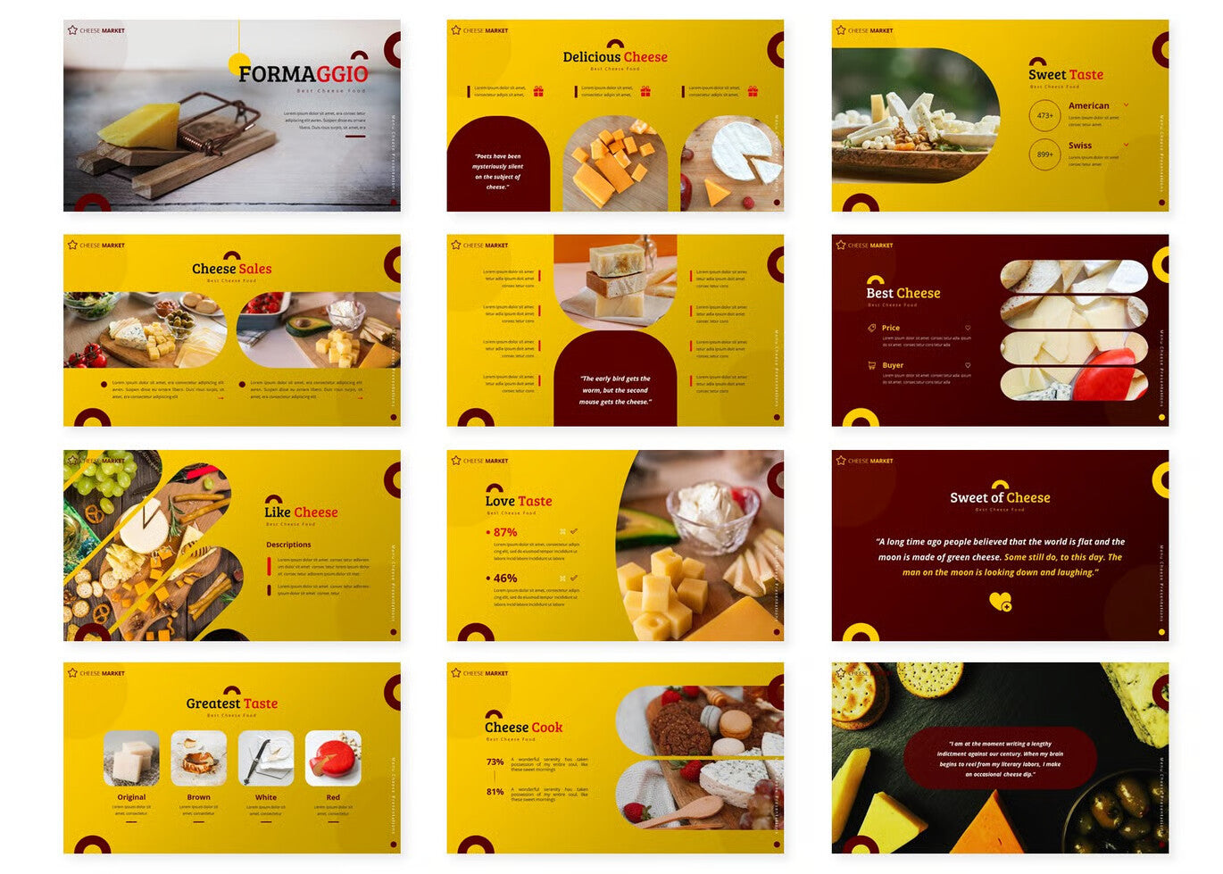 Formaggio - Presentation Template