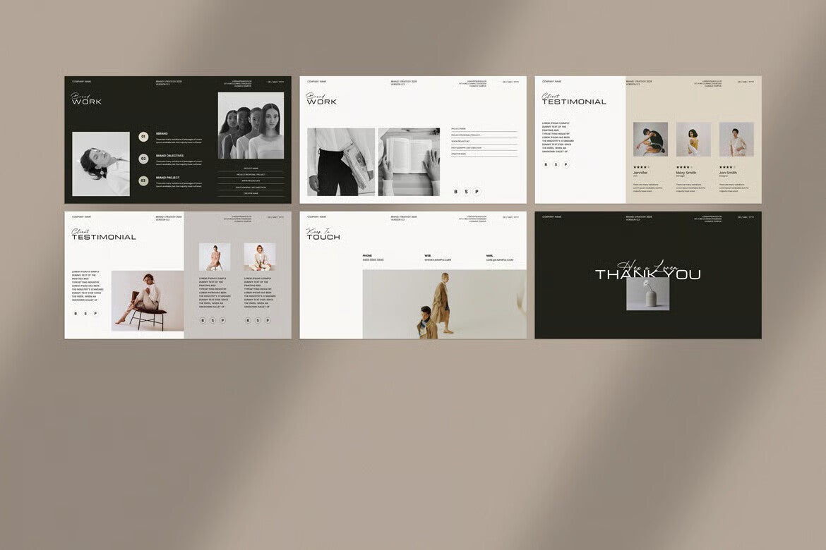 Brand Strategy Google Slide Template