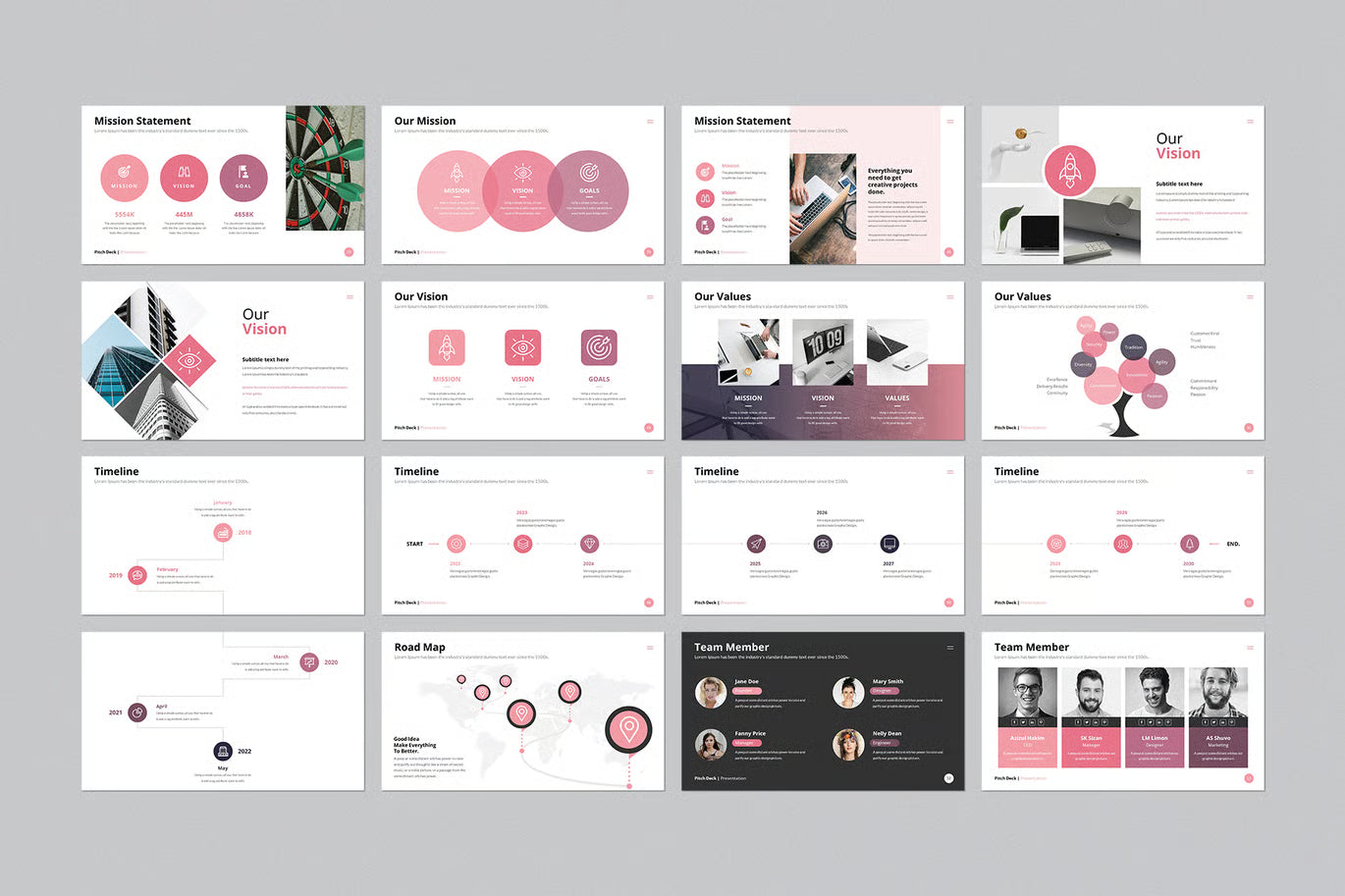 Pitch Deck PowerPoint Template-700 Slides