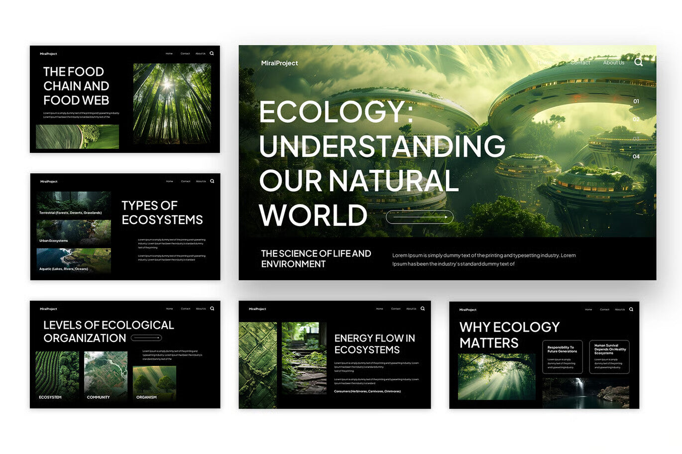 Ecology Study Google Slide