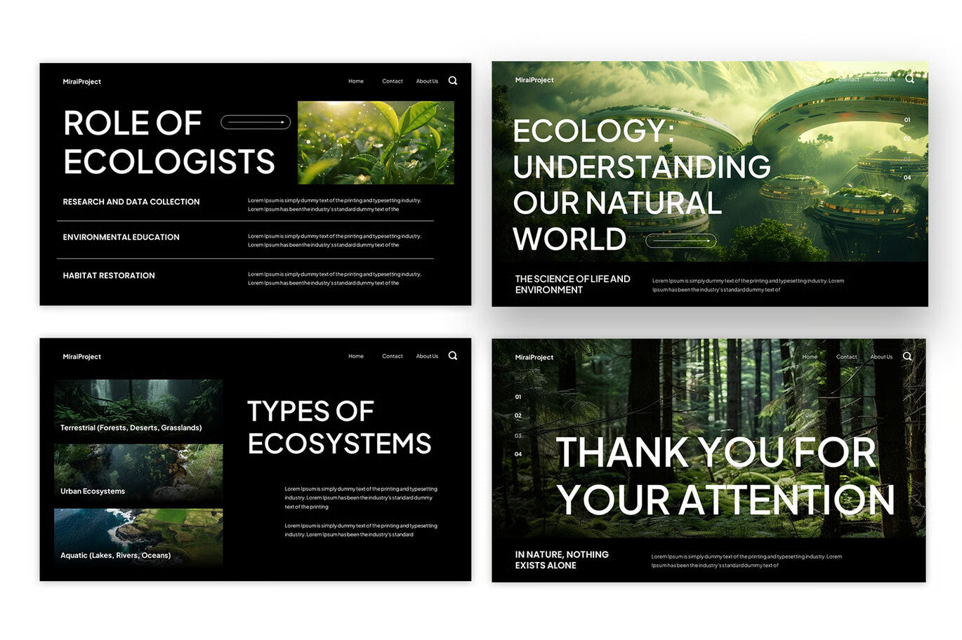 Ecology Study Google Slide