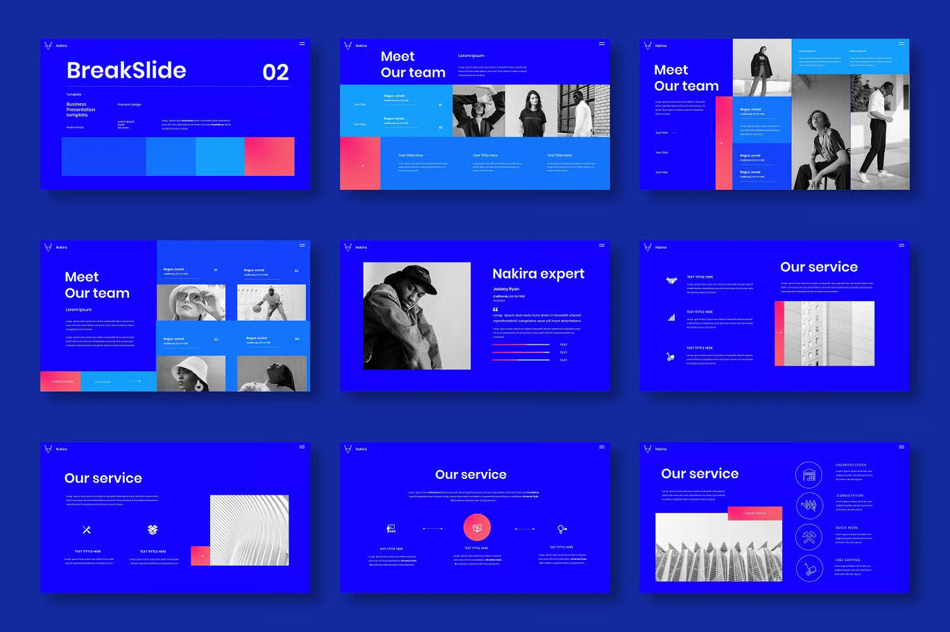 Nakira - Business Google Slide Template