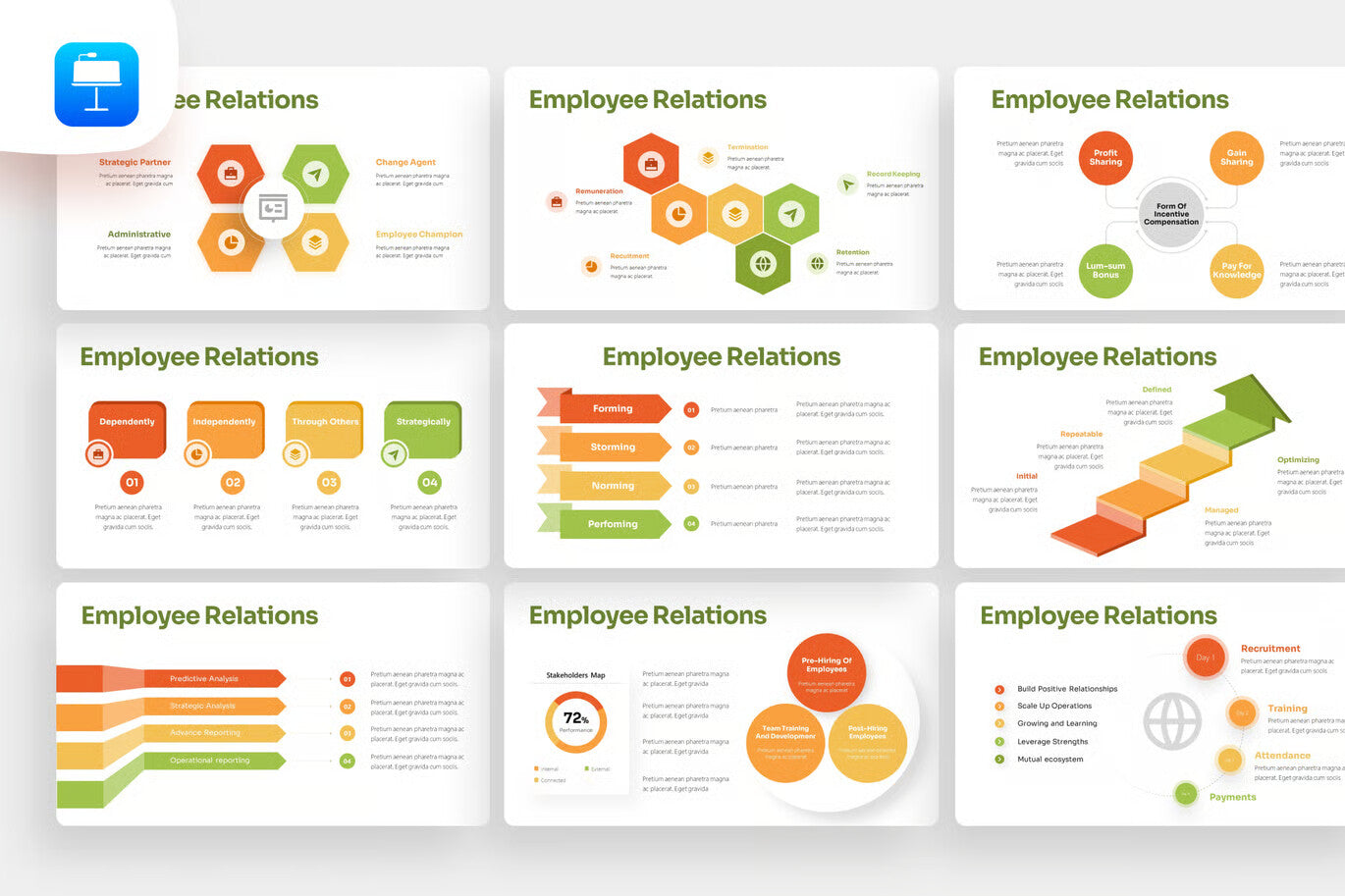 Business Animated Keynote Template
