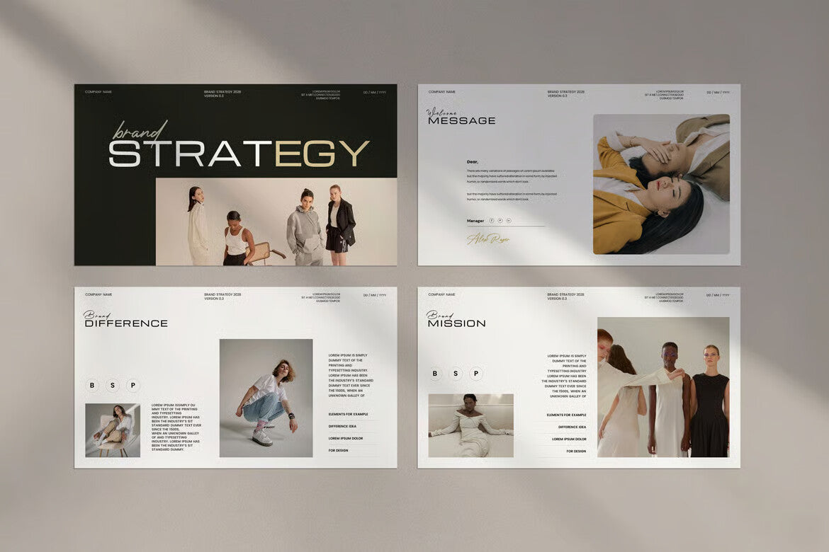 Brand Strategy Google Slide Template