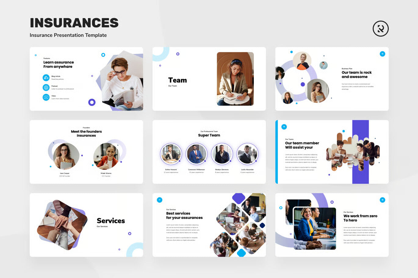 Insurances - Insurance Google Slides Presentation