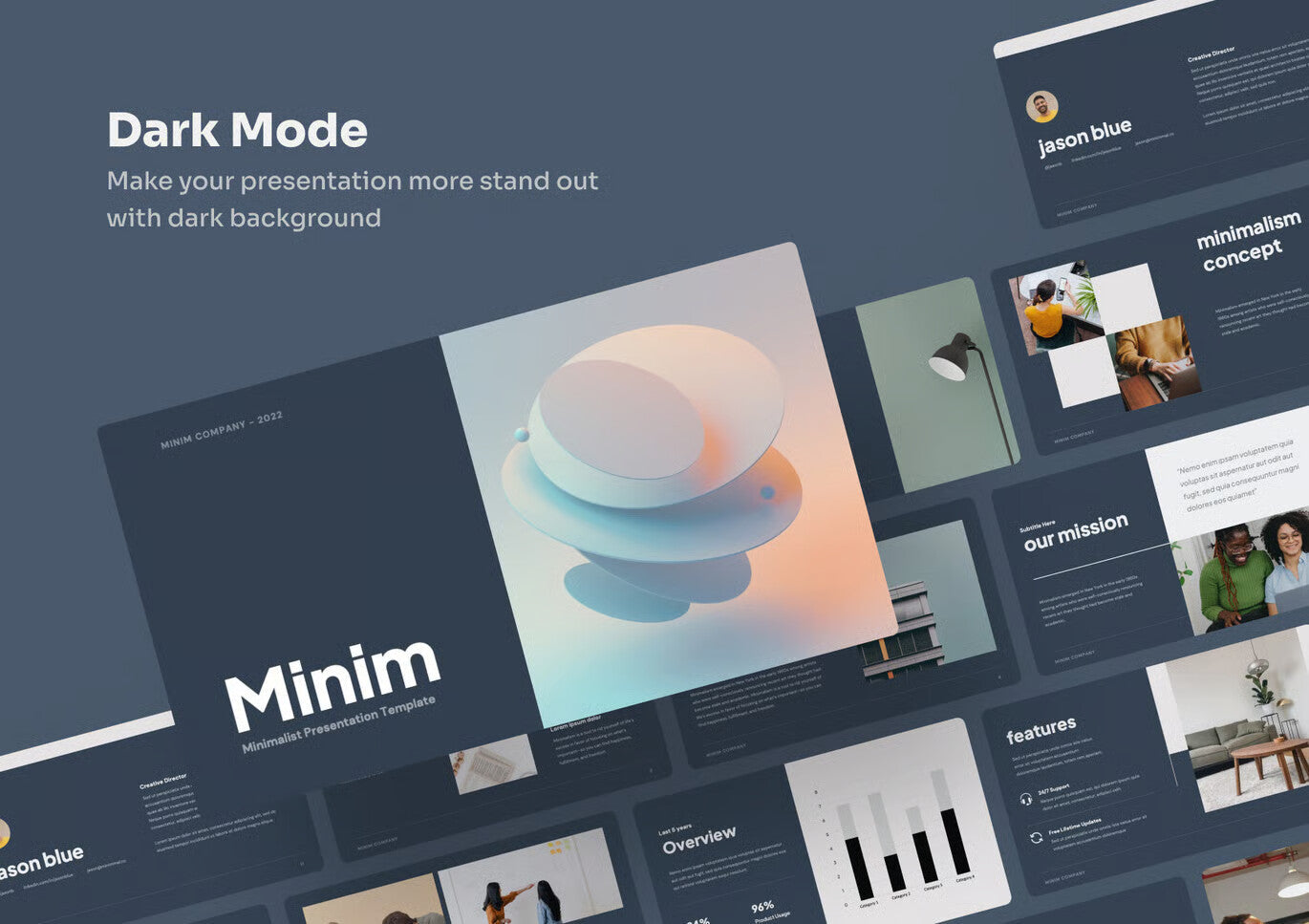 Minim - Minimalist PowerPoint Presentation