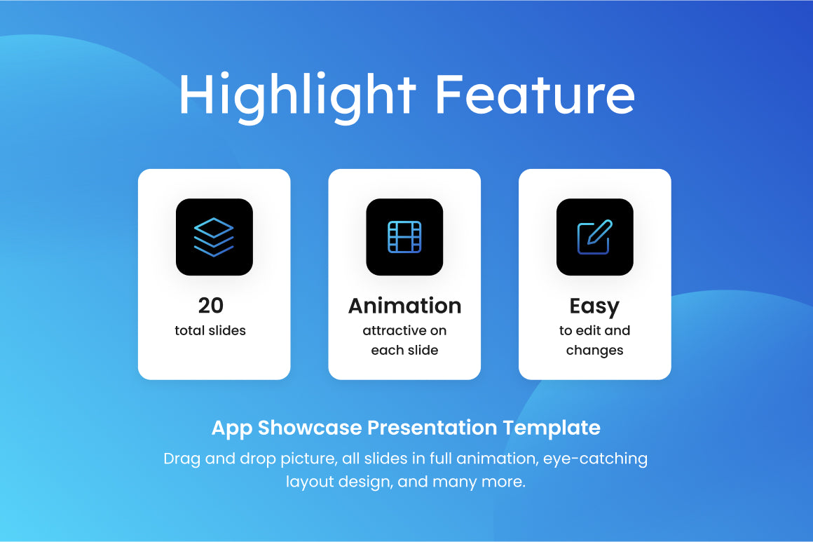 Mobile App Showcase Google Slides [20 Unique Slides]