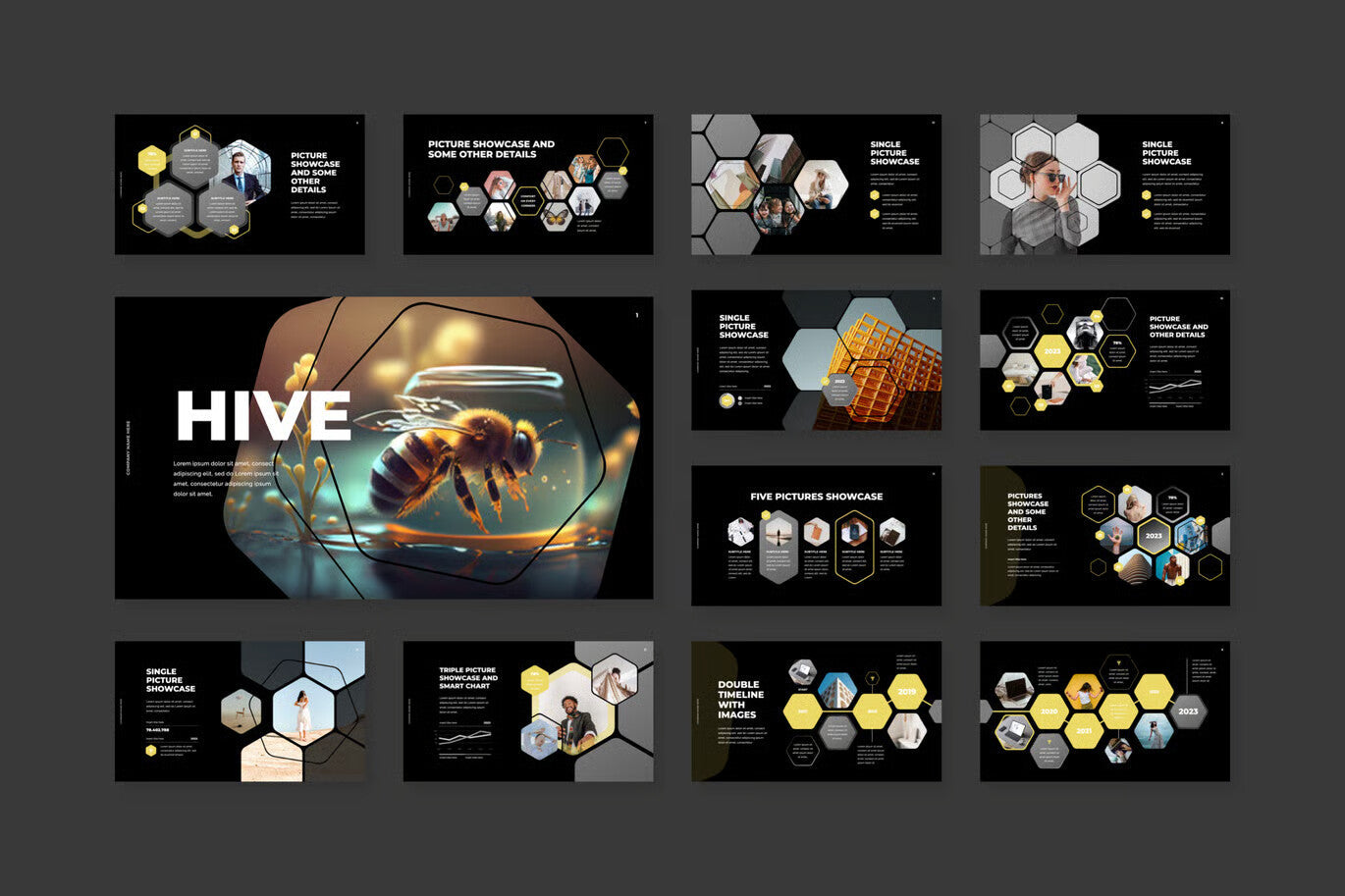 Hive Animated PowerPoint Template