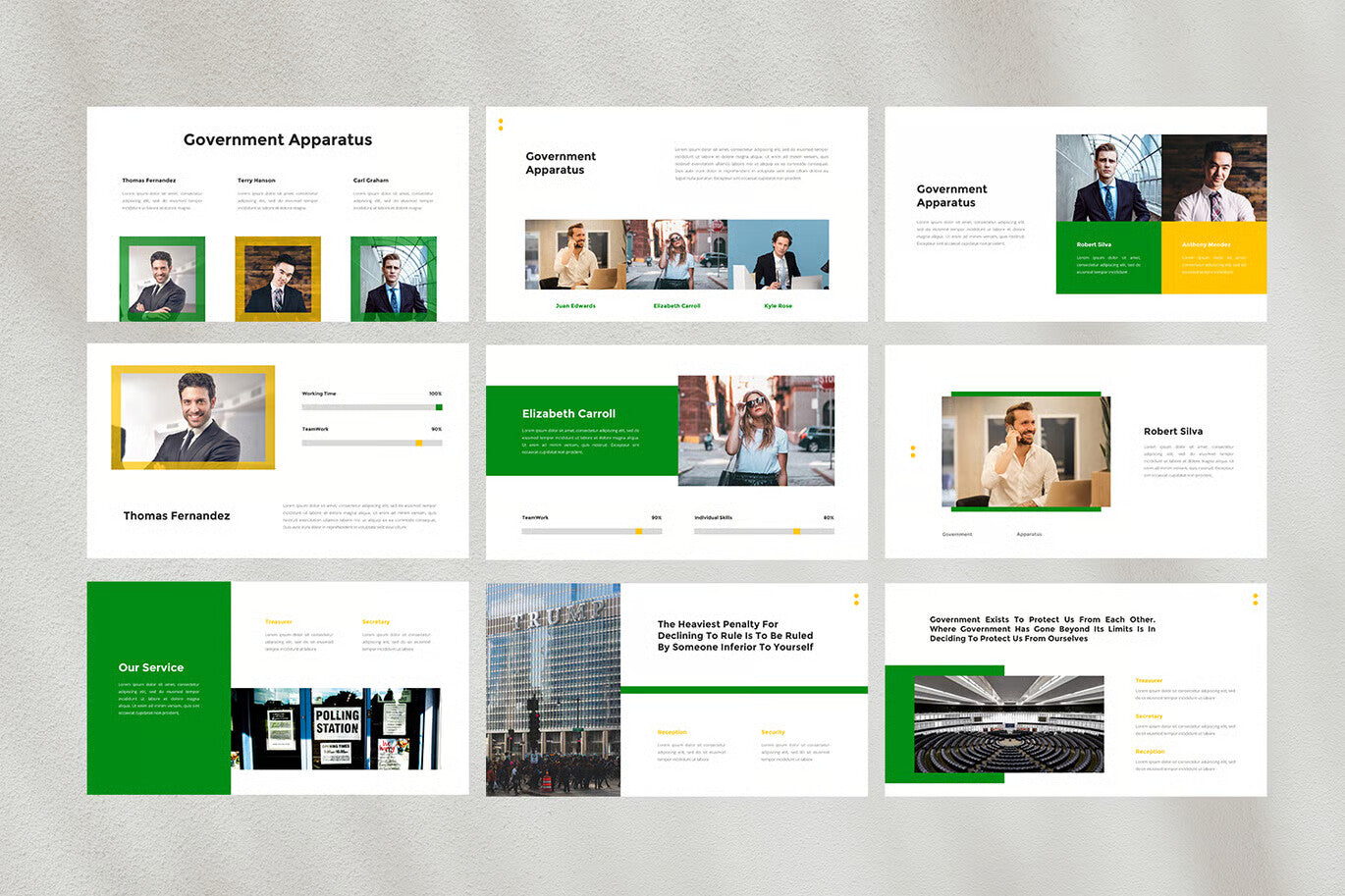 Government PowerPoint Template