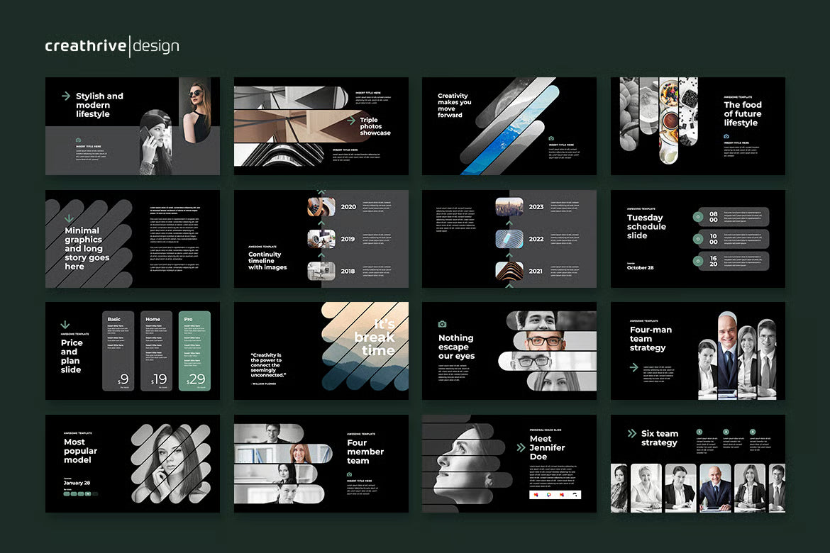 Epic Animated PowerPoint Template-100 Slides
