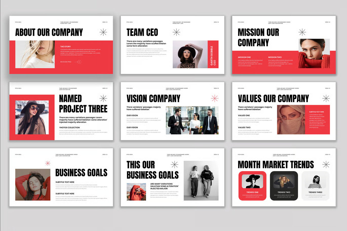 Brand Portfolio Presentation PowerPoint Template