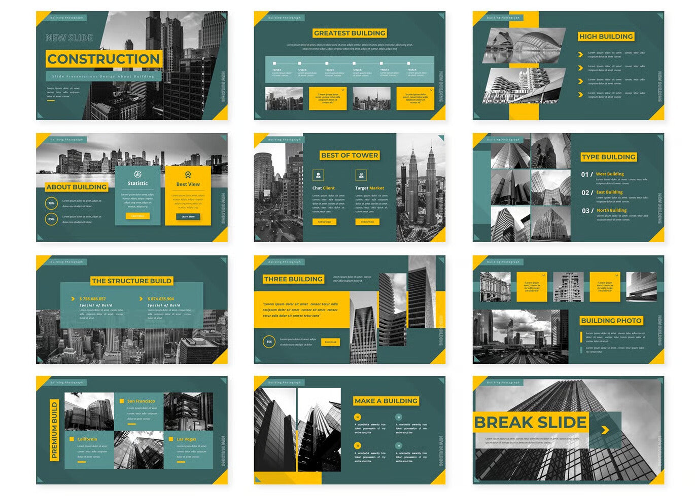 Construction - Presentation Template