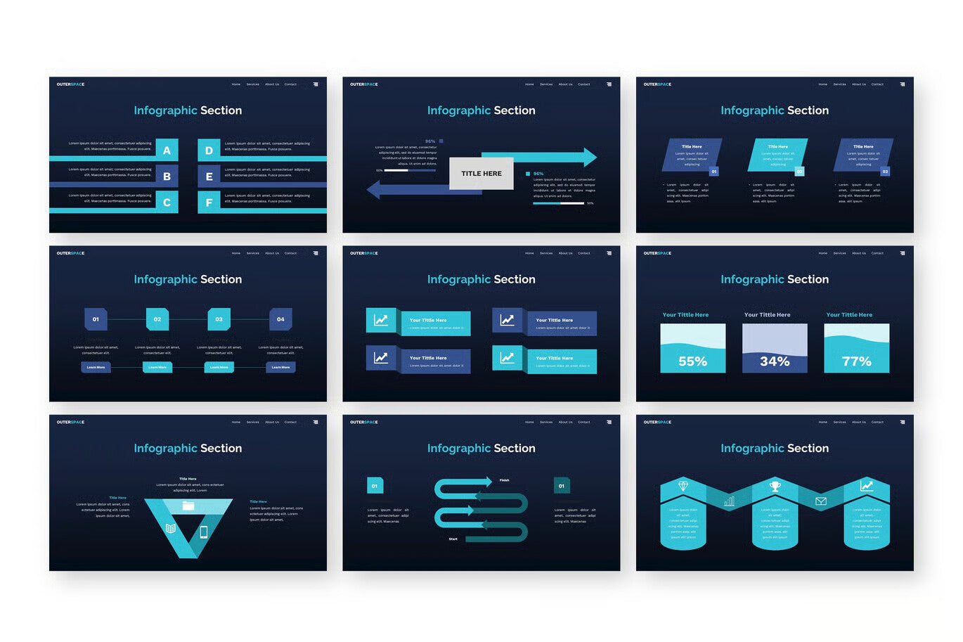 Outer Space - Space Google Slide Templates