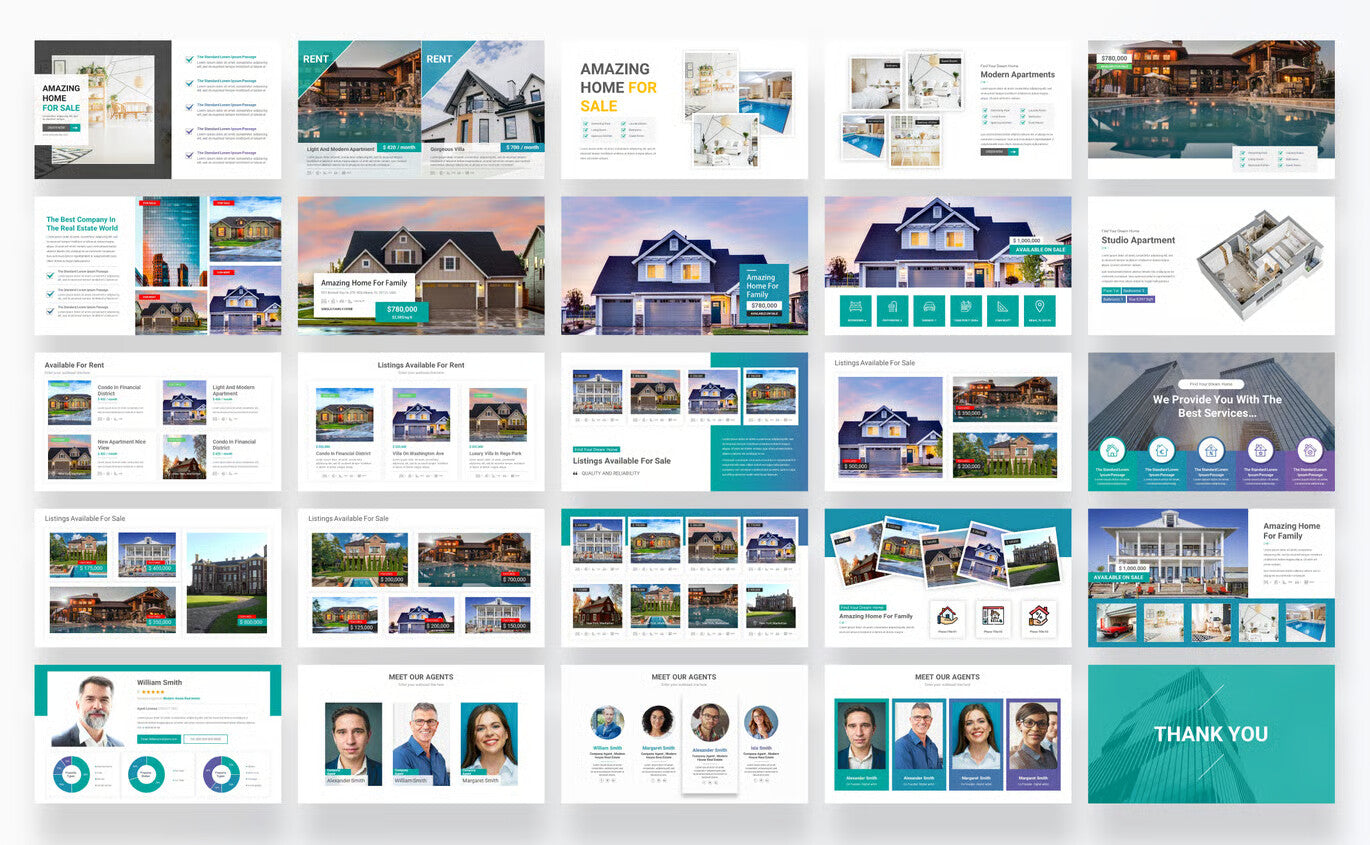 Real Estate Google Slides Presentation Template