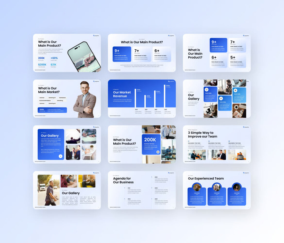 Corporate Business Deck PowerPoint Presentation