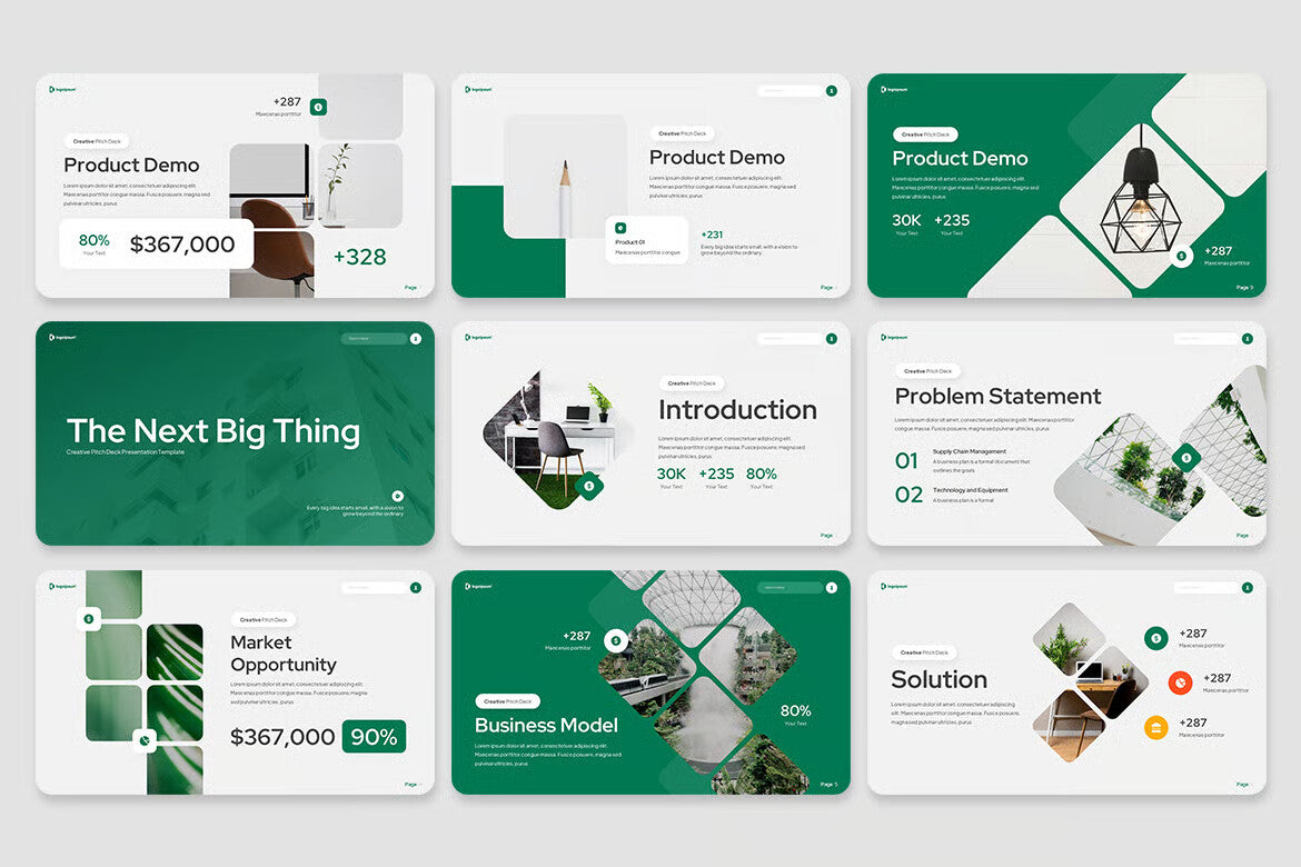 Creative Pitch Deck