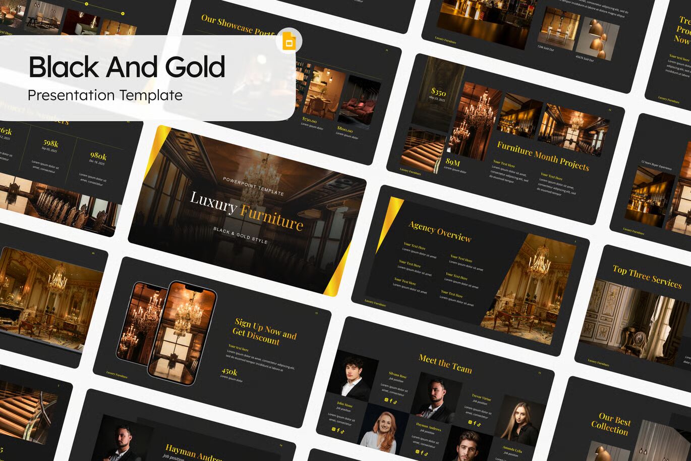 Black And Gold