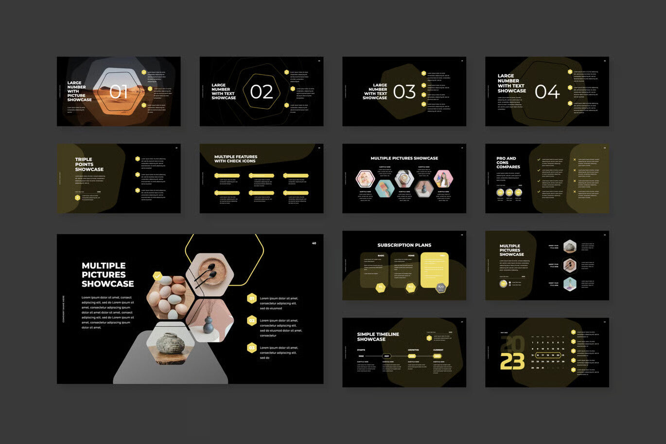 Hive Animated PowerPoint Template