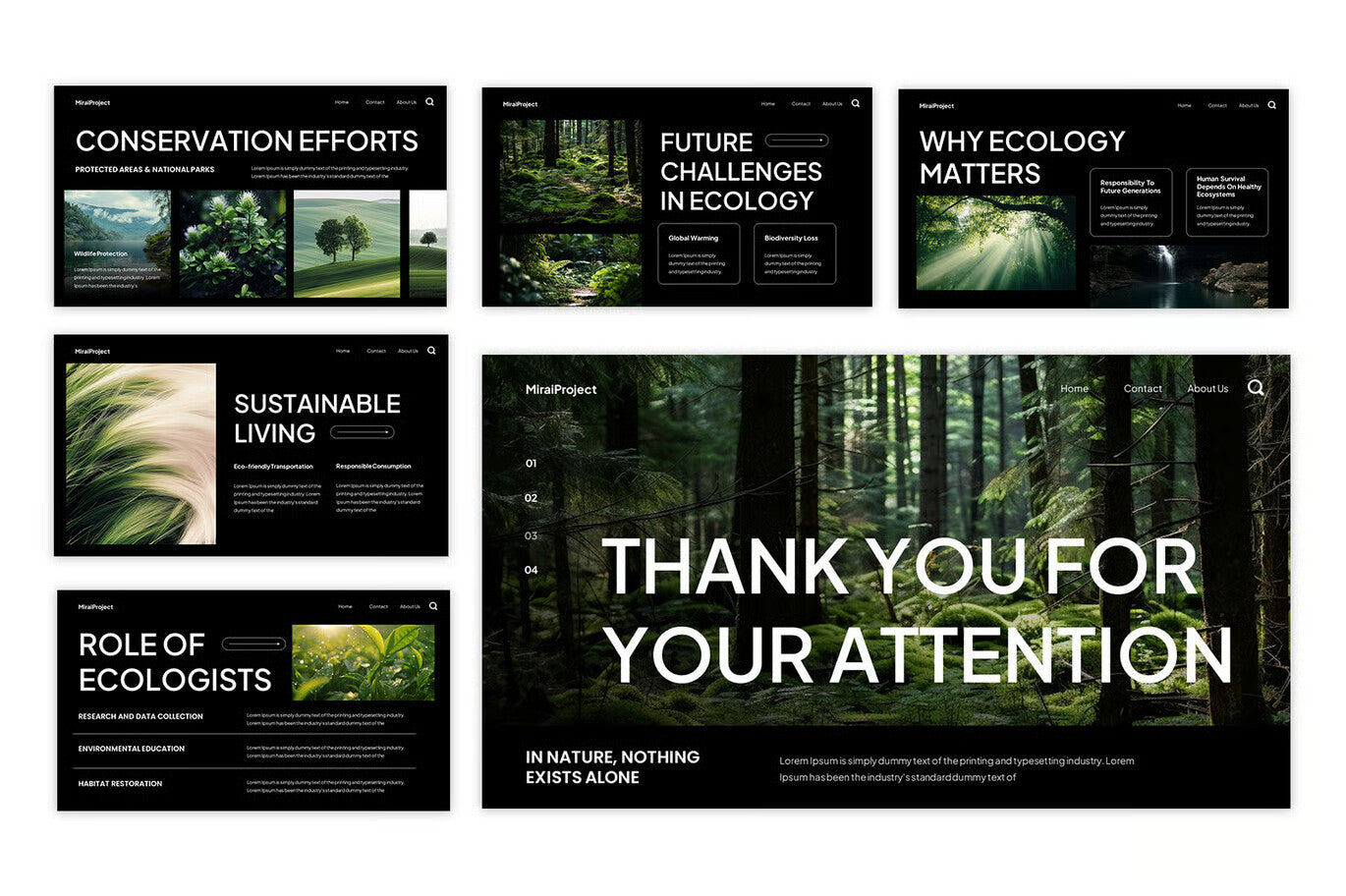 Ecology Study Google Slide