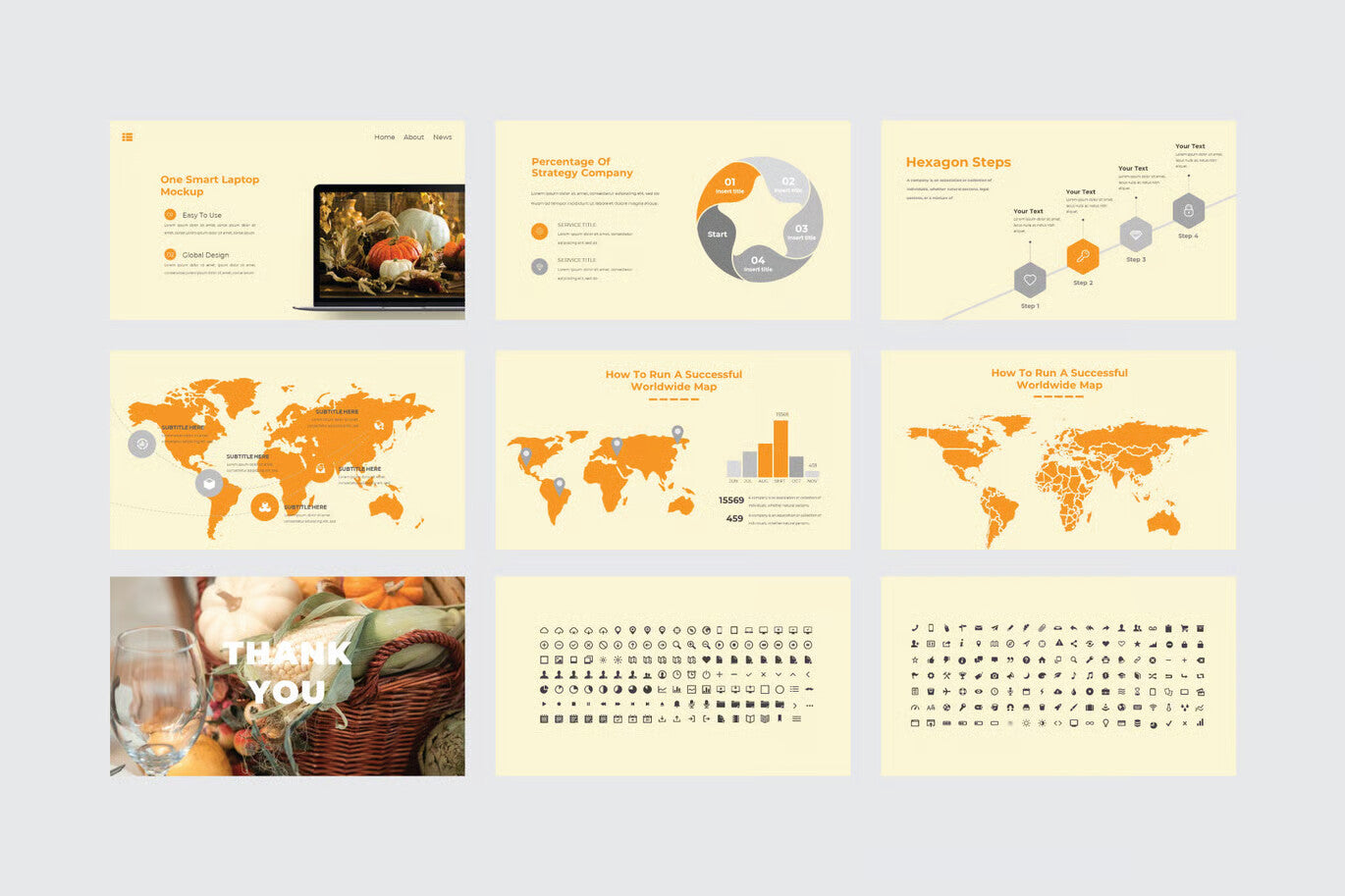 Thanksgiving Turkey Google Slide