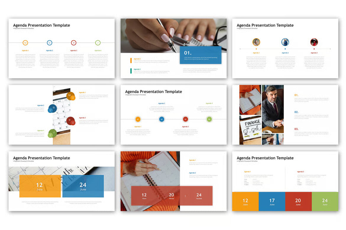 Agenda Infographic - Presentation Template