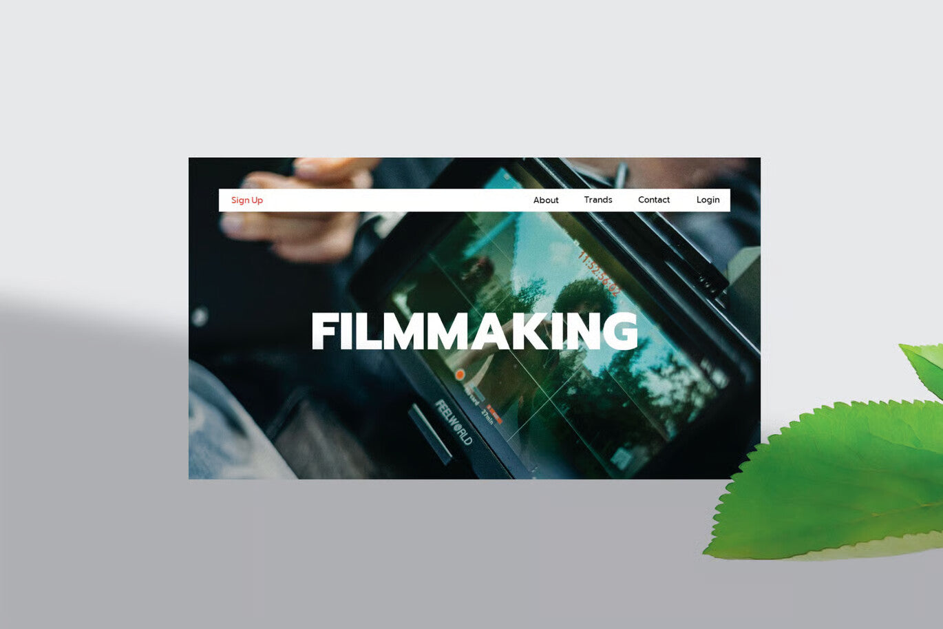 Filmmaking - Power Point Template