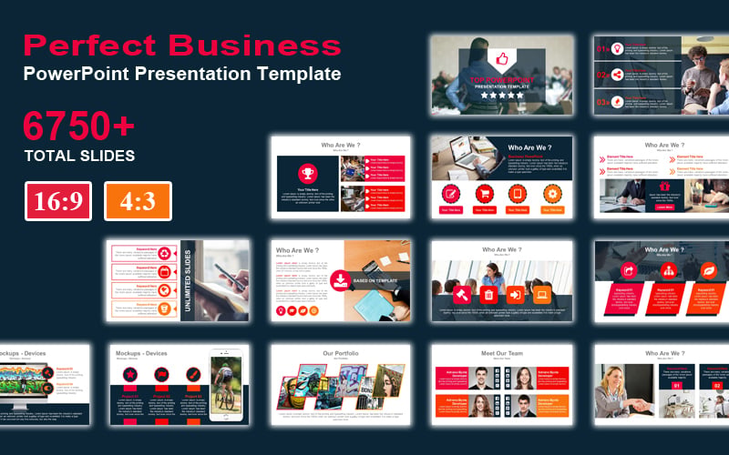 Perfect Business PowerPoint Presentation template PowerPoint Template [6750+ Total Slides]